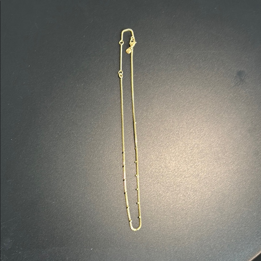 Madewell Gold Minimalist Necklace